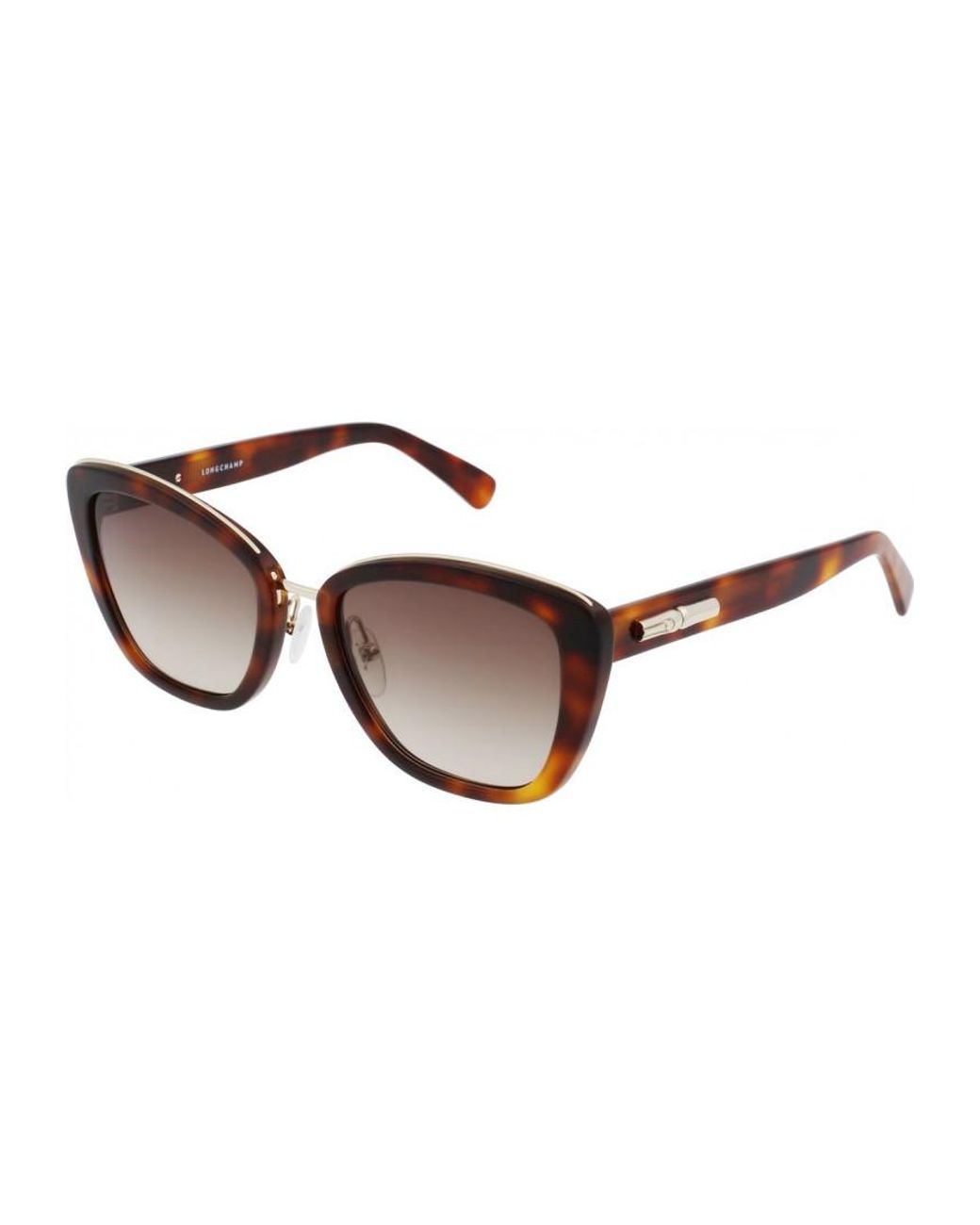Longchamp Brown Lo687S-214 Lo687S 53 214 Fashion Sunglasses