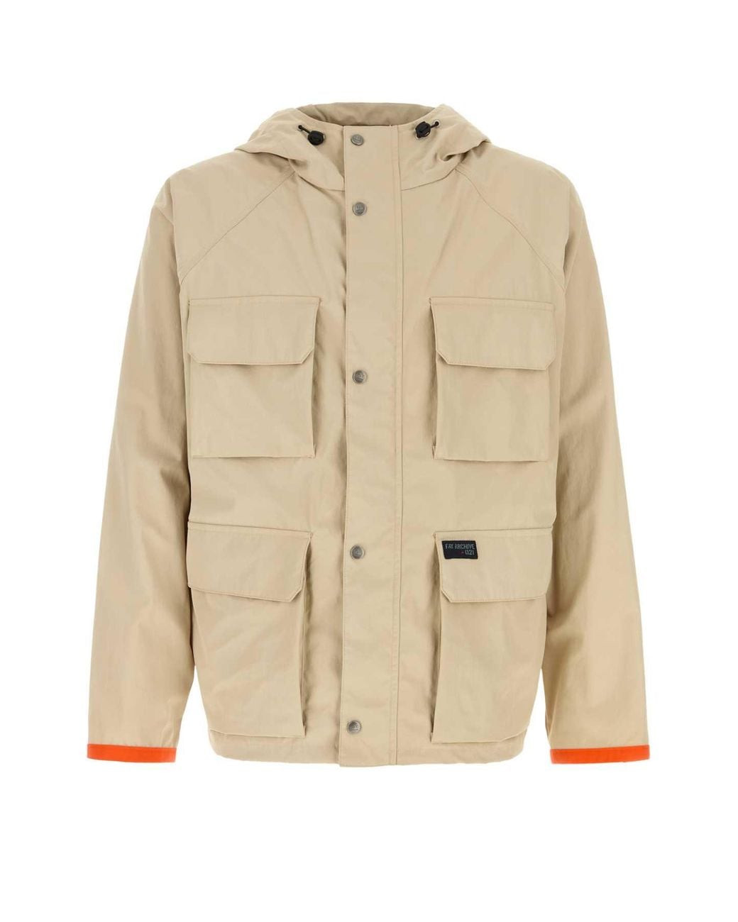 Fay Natural Nylon Windbreaker for men