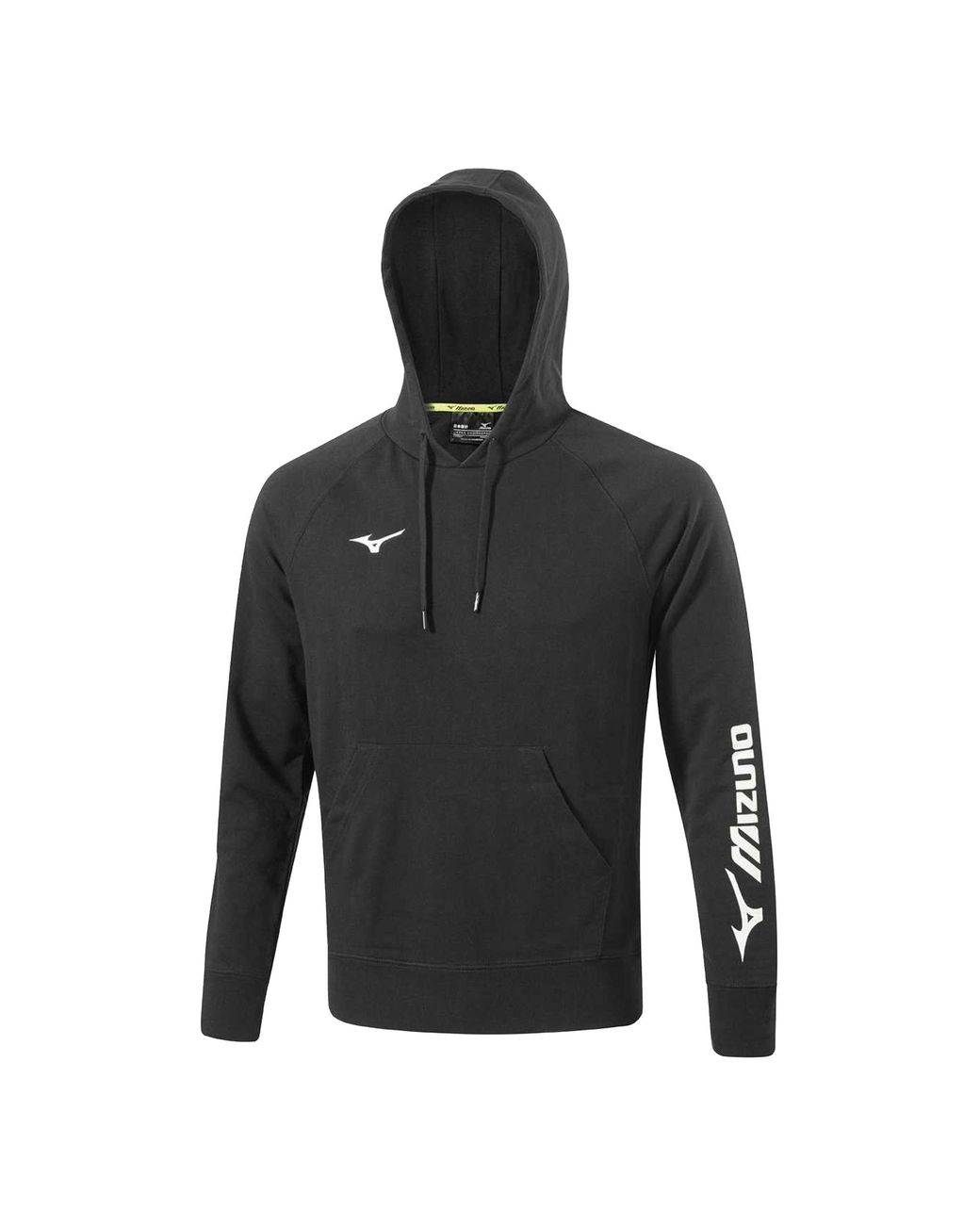 Mizuno Black Terrycloth Hoodie for men