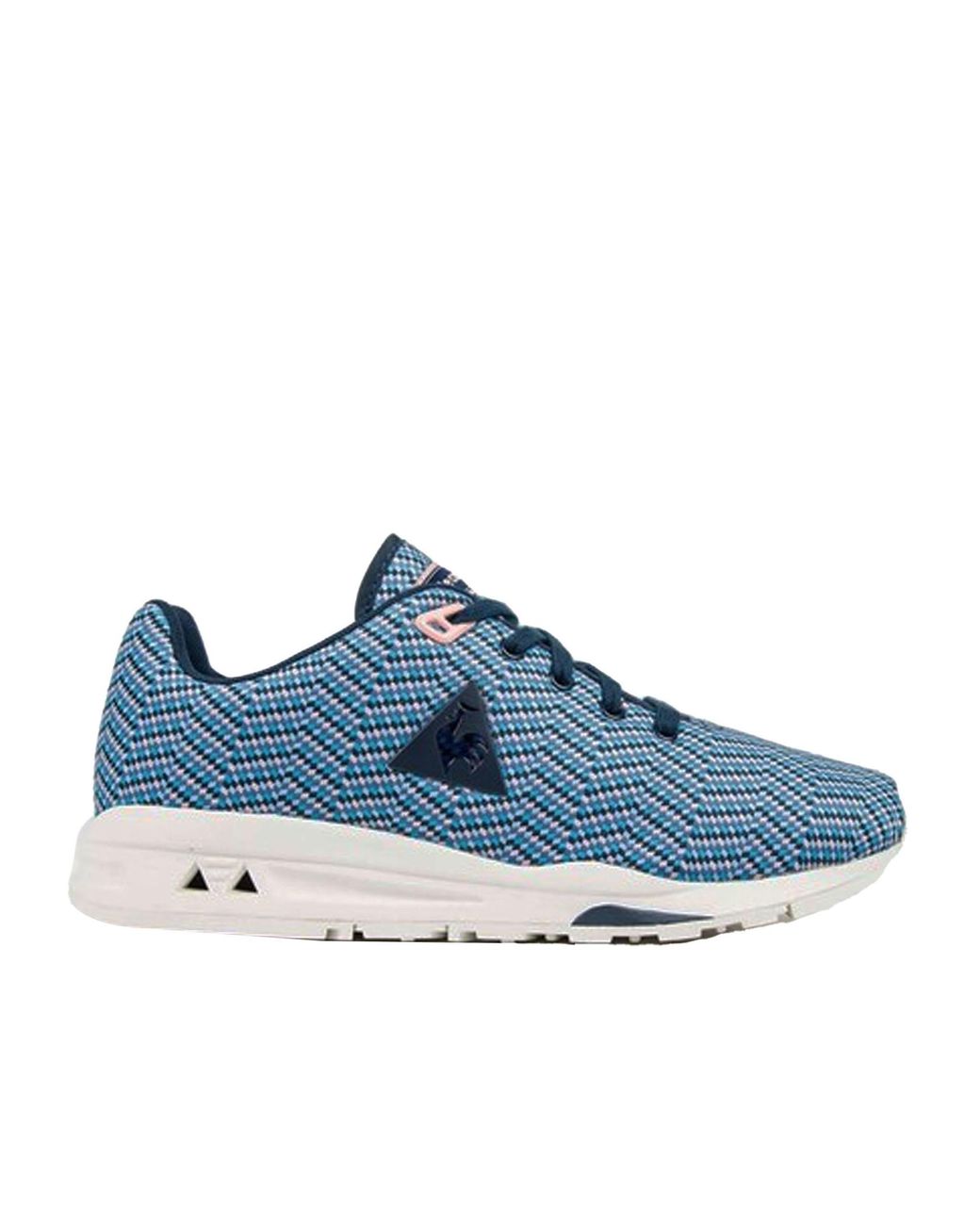 Le Coq Sportif Blue R950 Jacquard Trainers