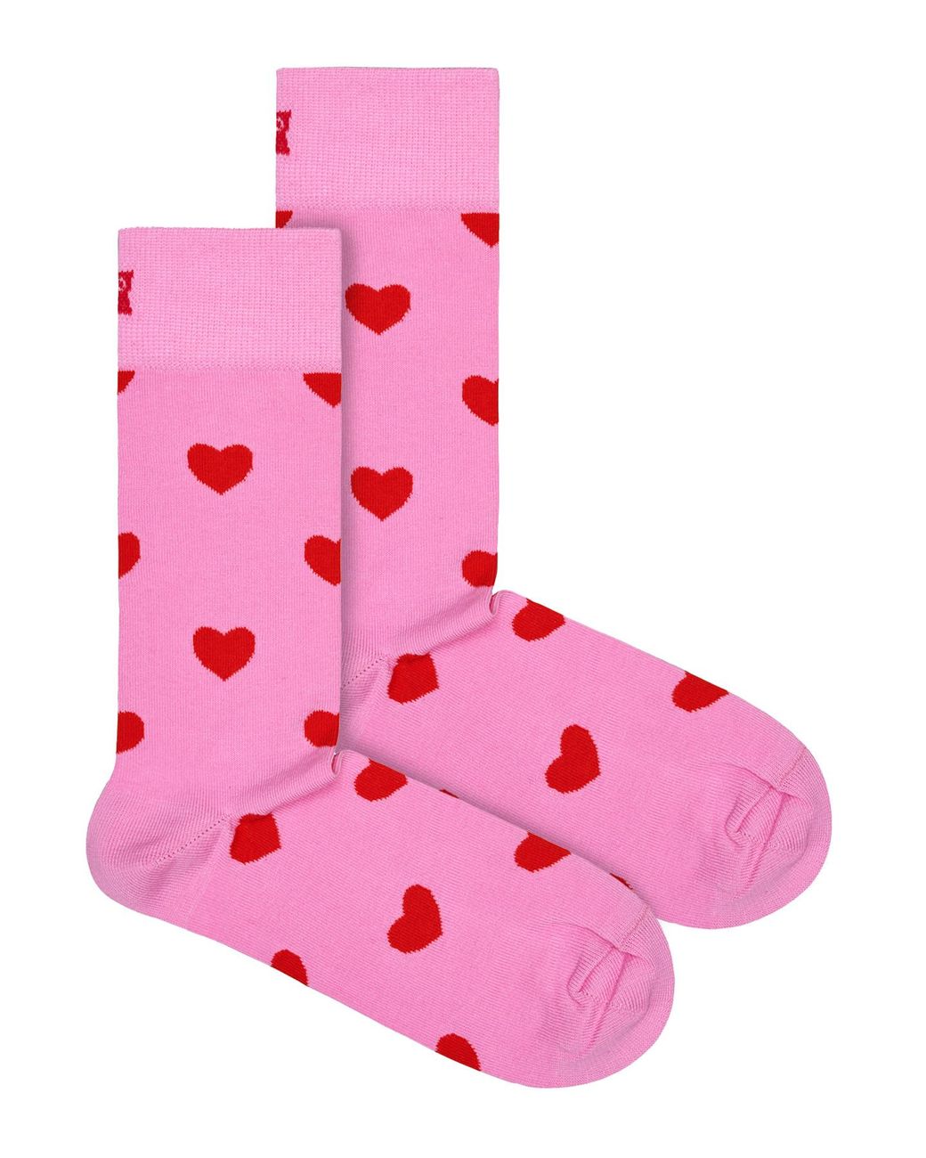 Happy Socks Pink Novelty Heart Design