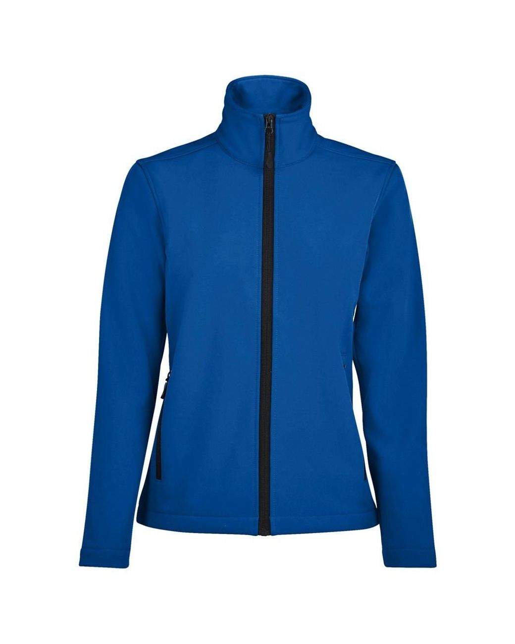 Sol's Blue Ladies Race Full Zip Water Repellent Softshell Jacket (Royal)