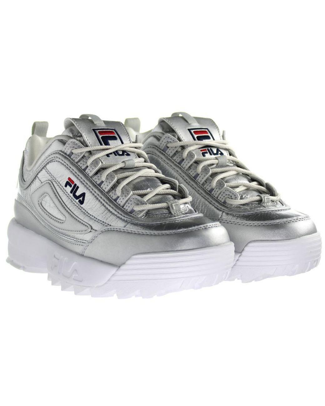 Fila Black Disruptor F Low Trainers Leather
