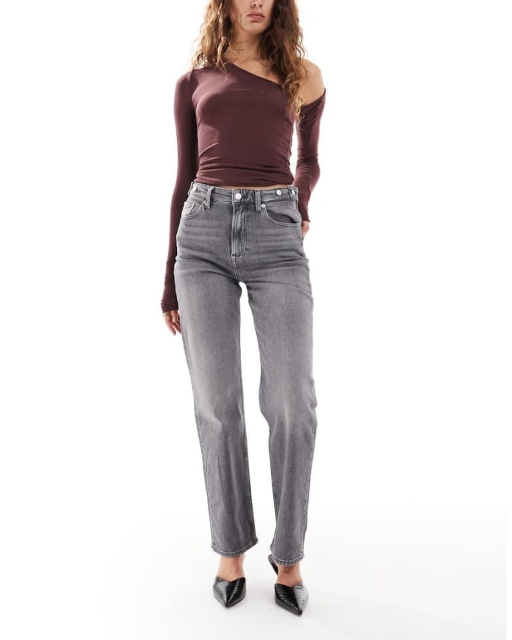 Tommy Hilfiger Black Layla Slim Straight