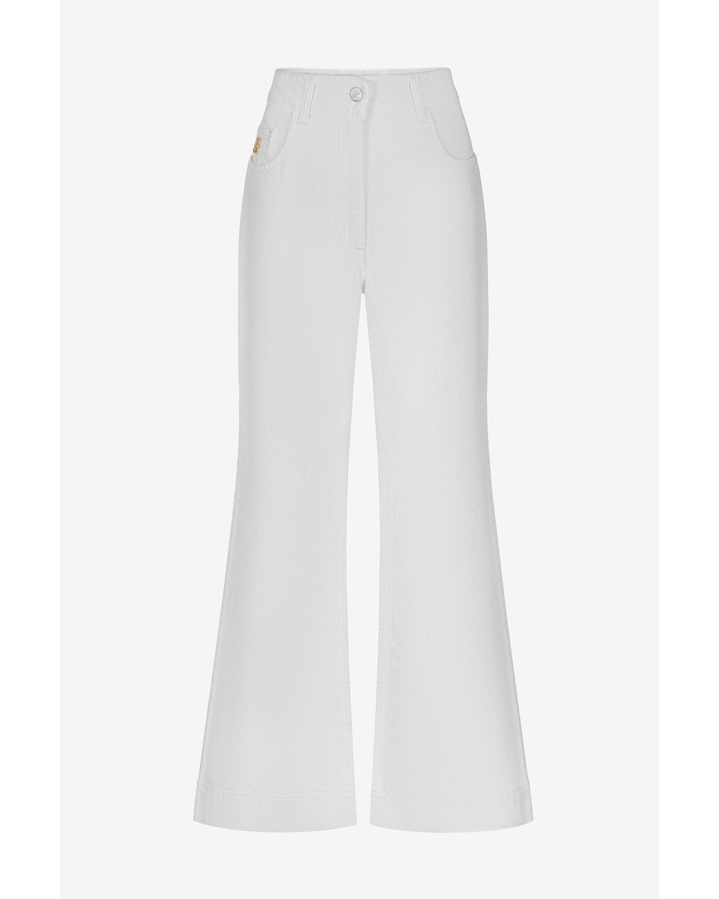 Bennu Witte Jeans in het White