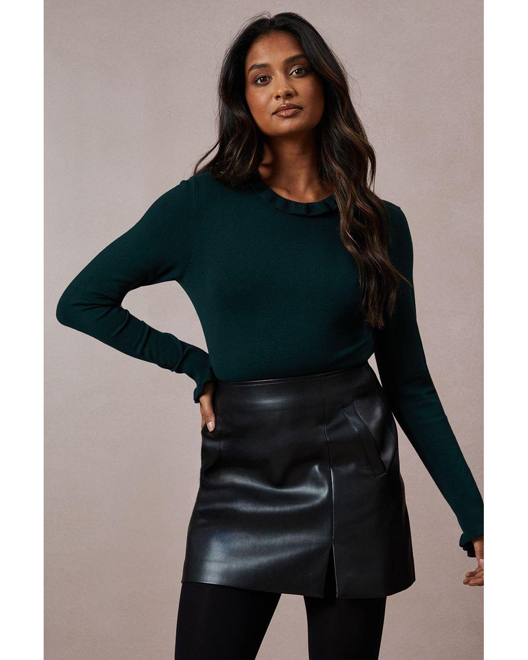 Oasis green jumper deals