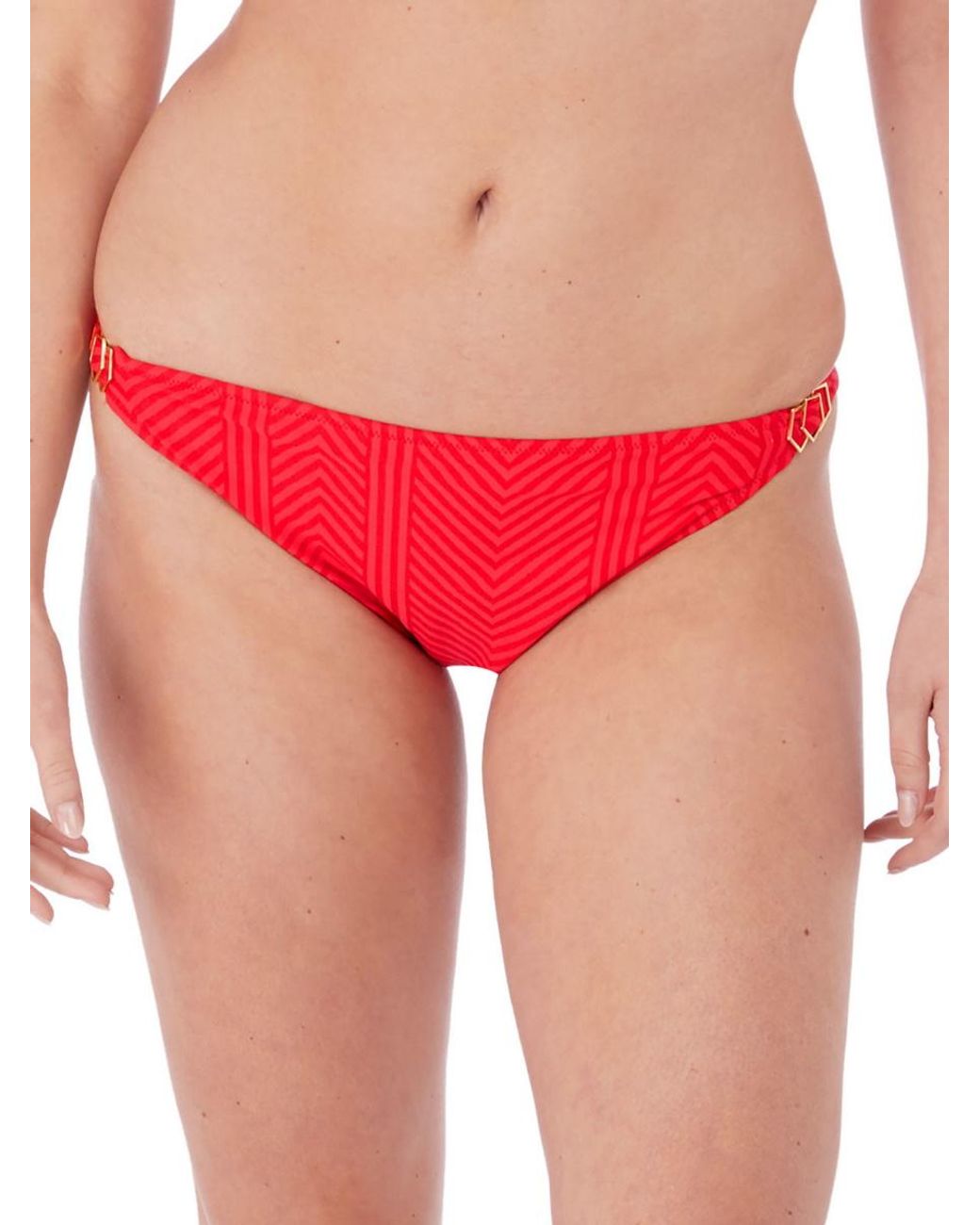 Fantasie Red Long Island Bikini Brief