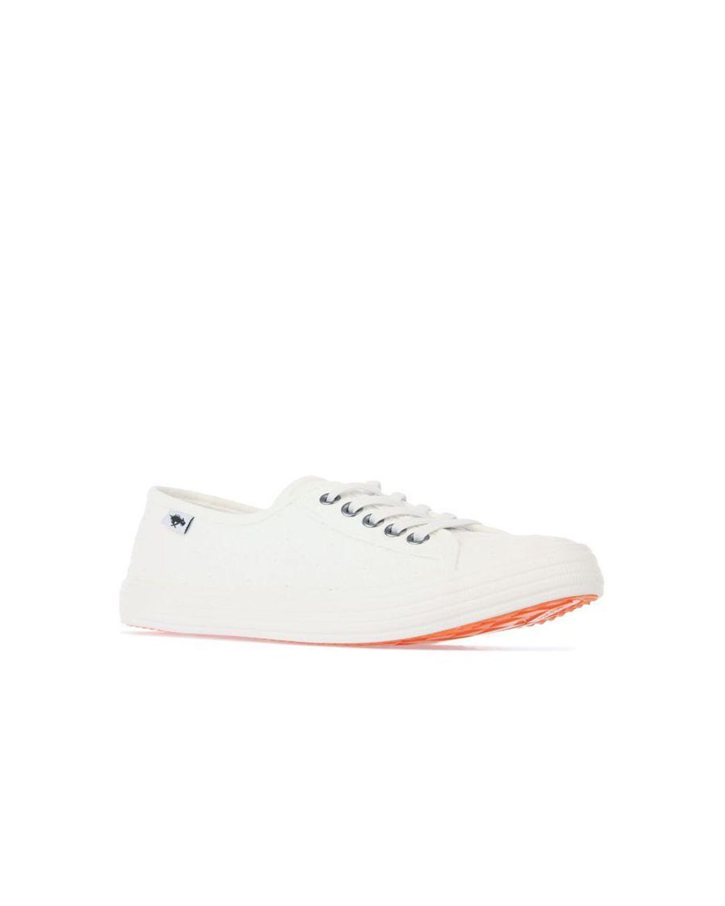 Rocket Dog White Chow Elsie Eyelet Pumps