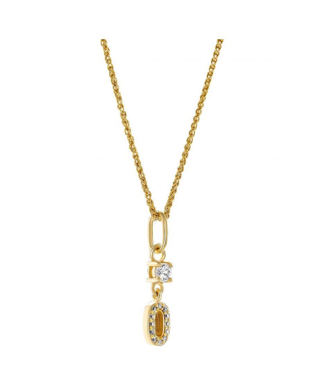 Orphelia Metallic 'Lily' 925 Sterling Set: Necklace + Earrings + Ring