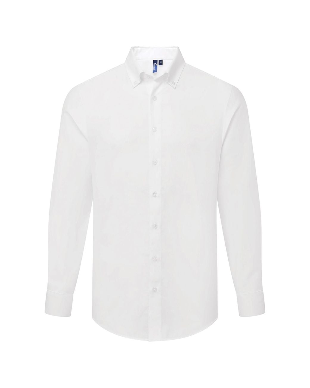 PREMIER White Supreme Oxford Long-Sleeved Formal Shirt for men