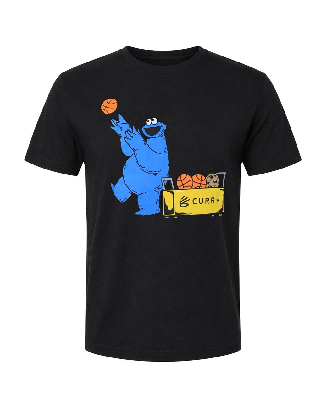 Under Armour Black Curry Cookie Hoops T-Shirt for men
