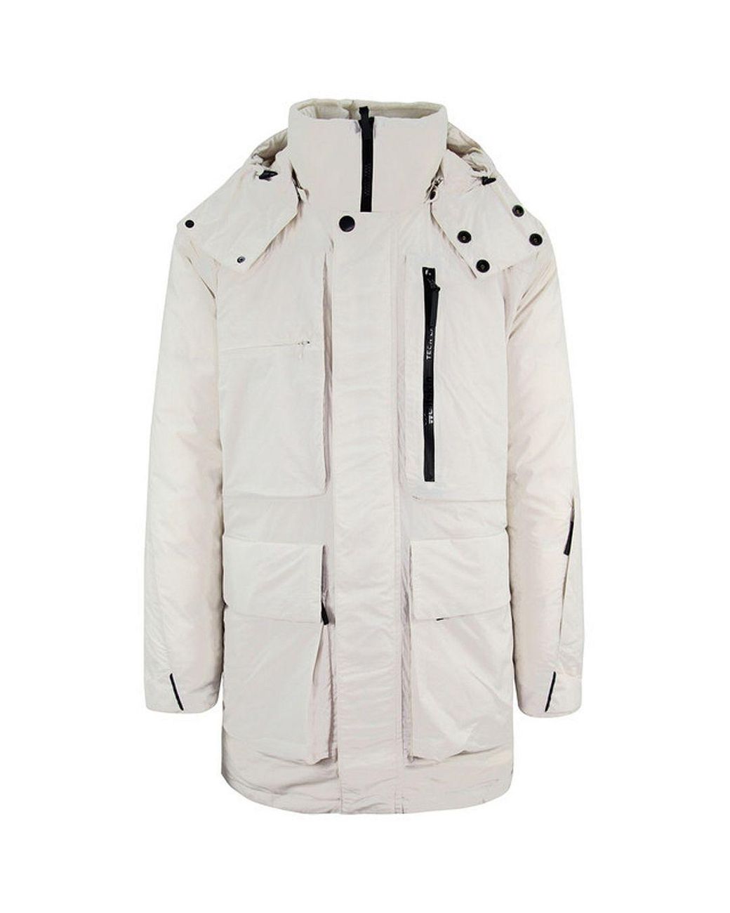 Jack Wolfskin Gray Tech Lab Parka Jacket for men