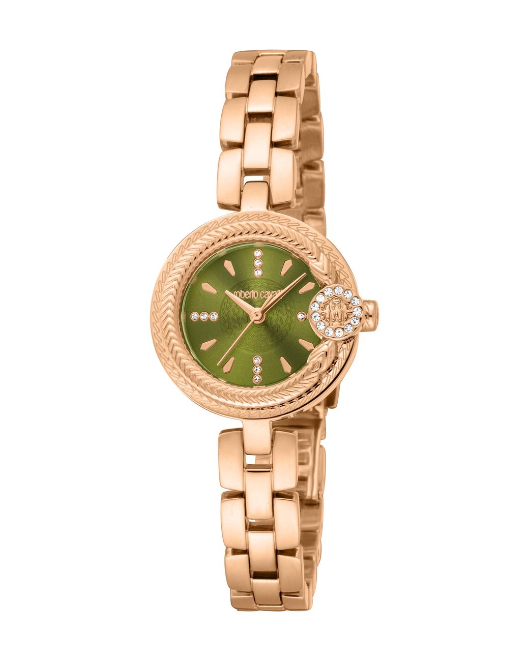 Roberto Cavalli Metallic Stainless Steel Color Watch