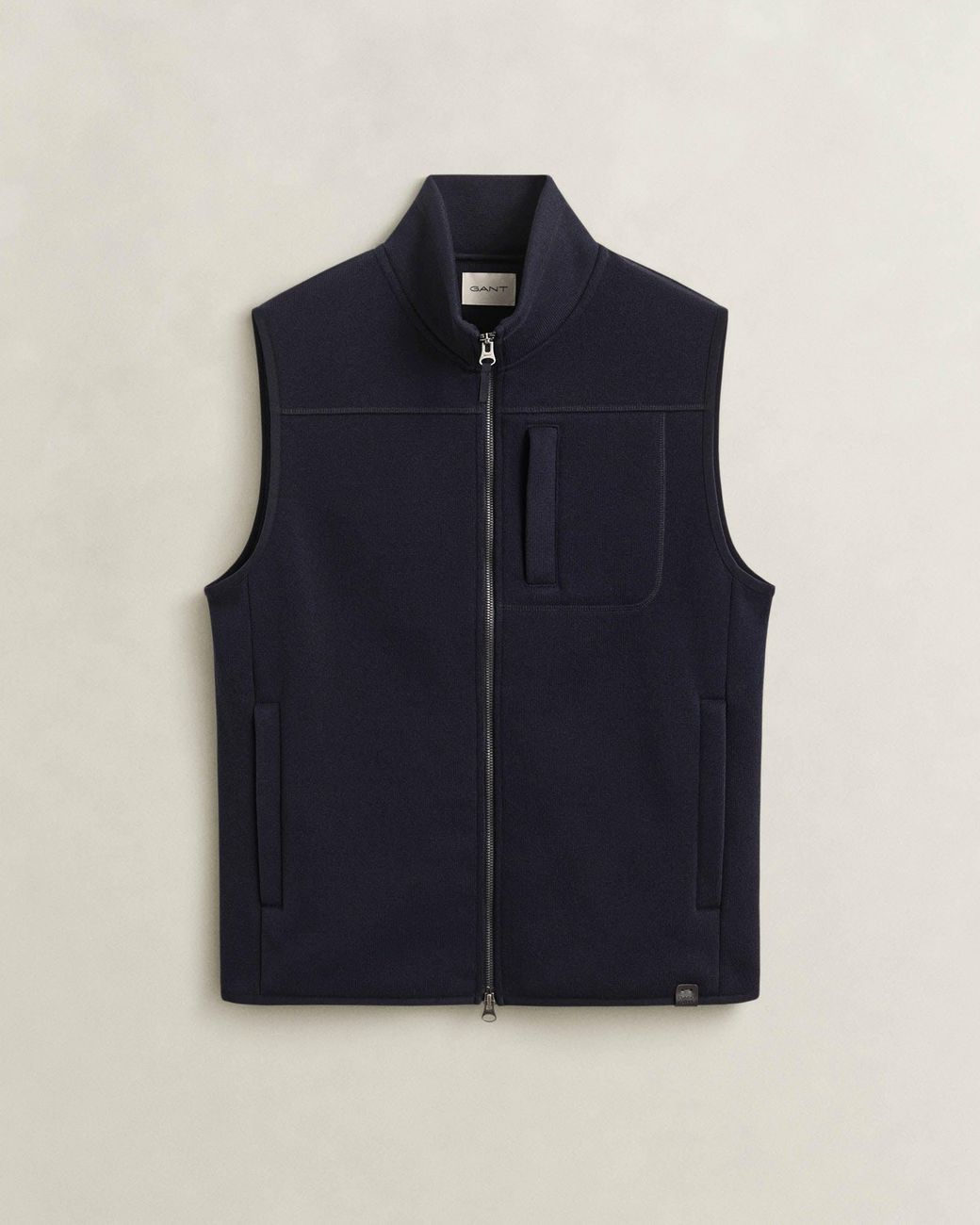 Gant Blue Regular Fit Sleeveless Gilet for men