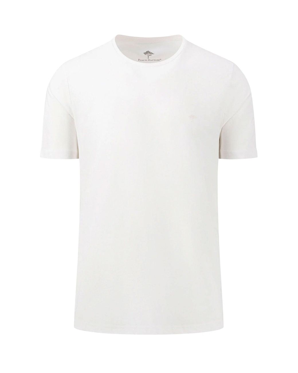 Fynch-Hatton White T-Shirt Cotton for men