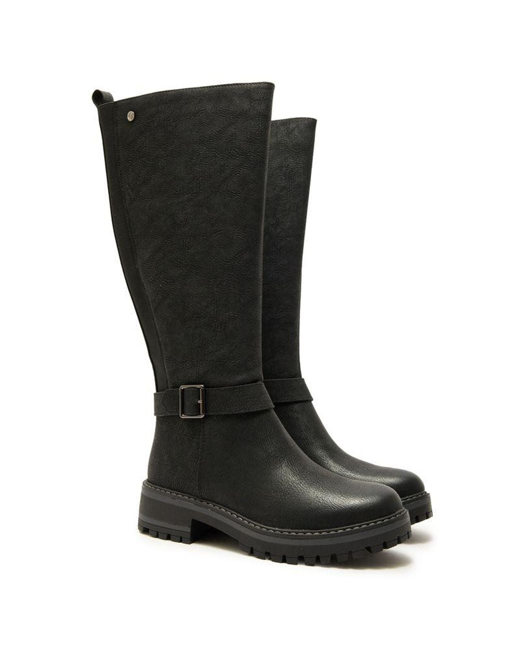 Lotus Black Devon Boots