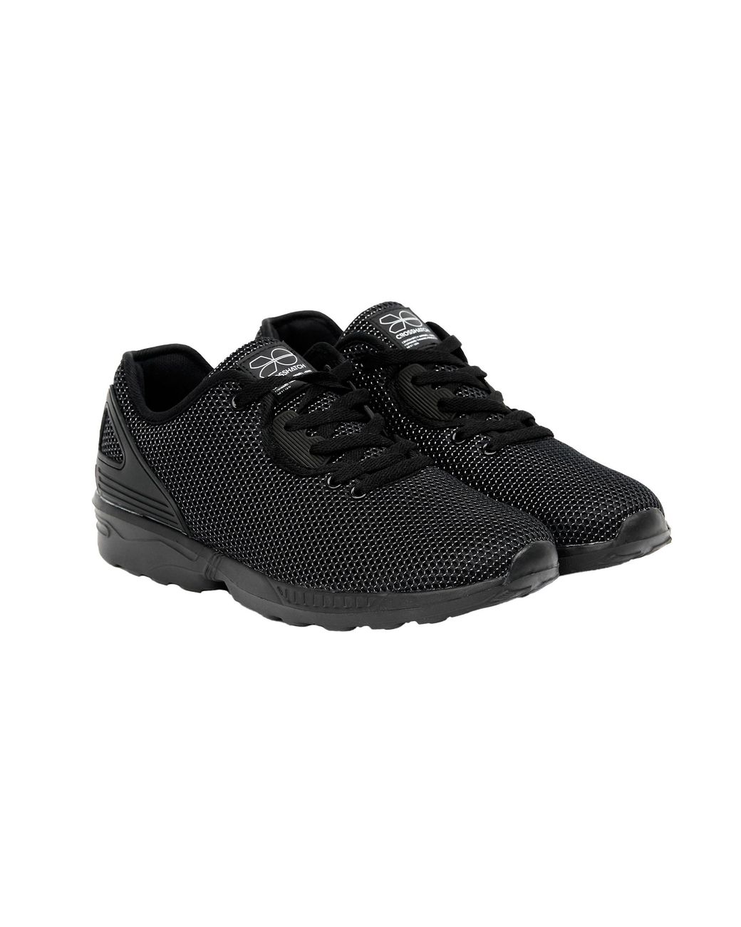 Crosshatch Black Bekele Mve Trainers for men