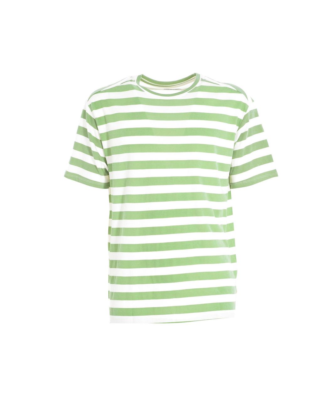 ELEVEN PARIS Green Aziz Round Neck Short Sleeve T-Shirt 17S1Ts296