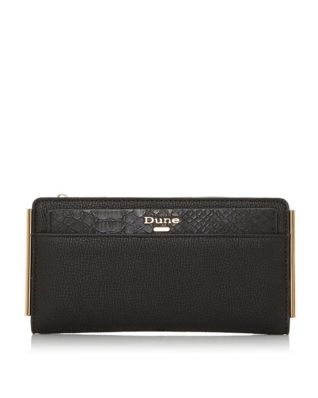 UTO Women's Long PU Leather Wallet Clutch With 12 Card Slots & Phone Case - Black Purse With Tassel - View #7