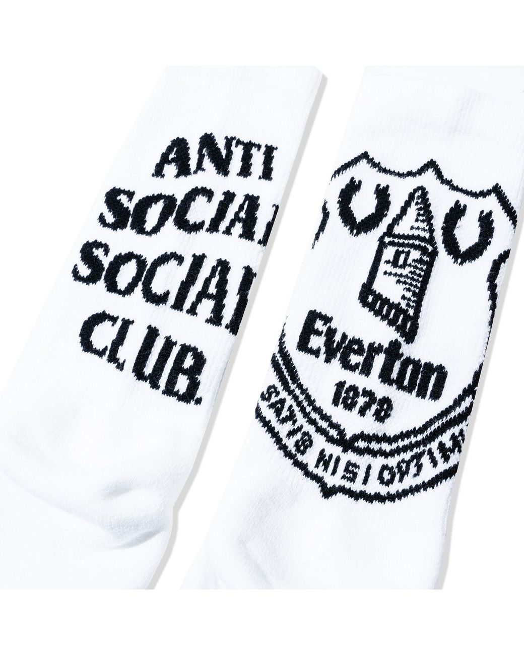 ANTI SOCIAL SOCIAL CLUB White Anti Social Club Assc X Everton Fc Premier Socks