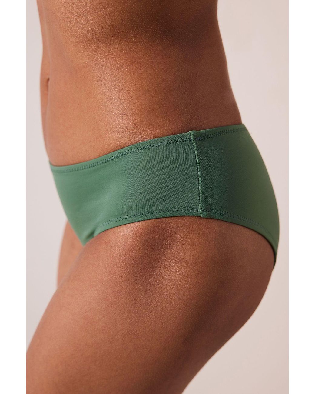 Penti Green Mid-Waist Hipster Bikini Bottoms