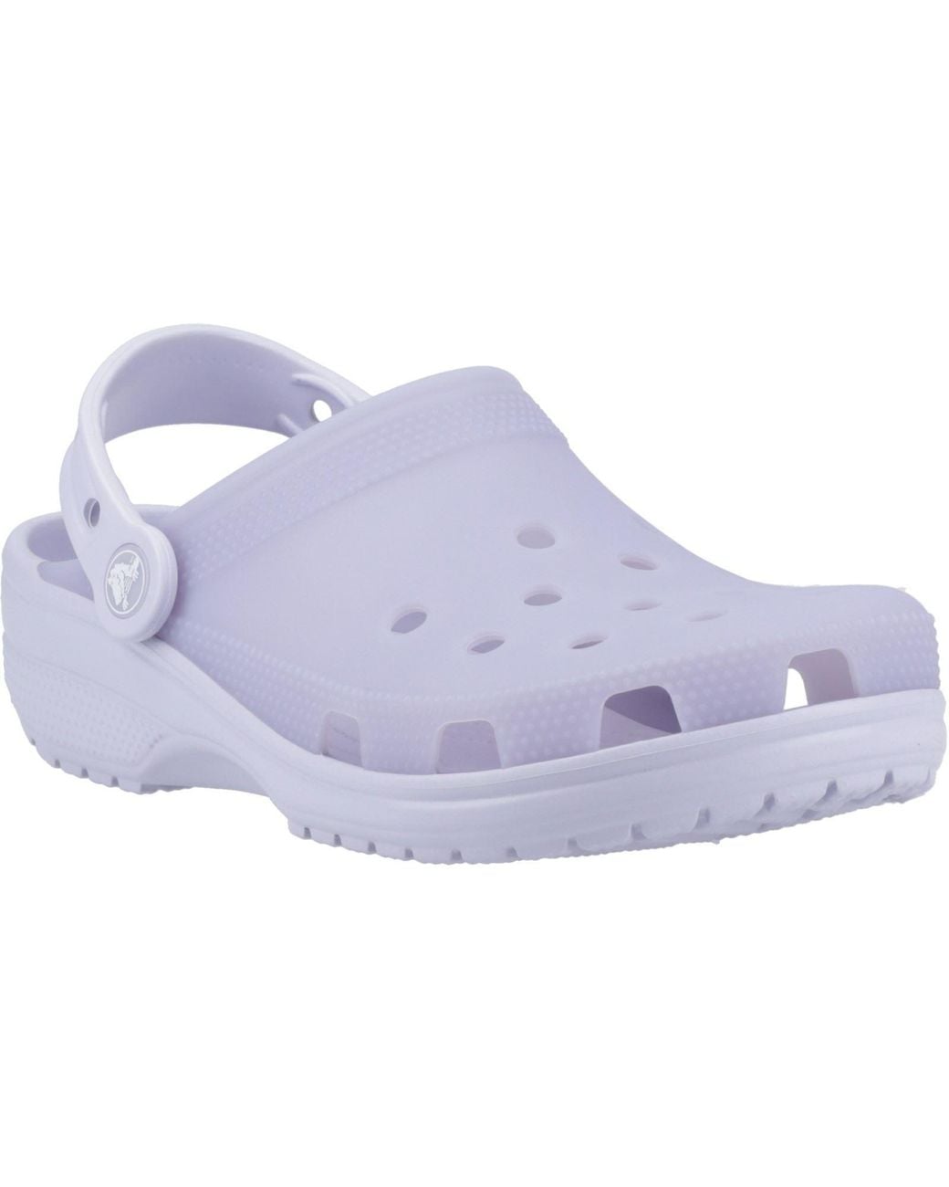 CROCSTM Blue Classic Frosted Thermoplastic Moon Clogs
