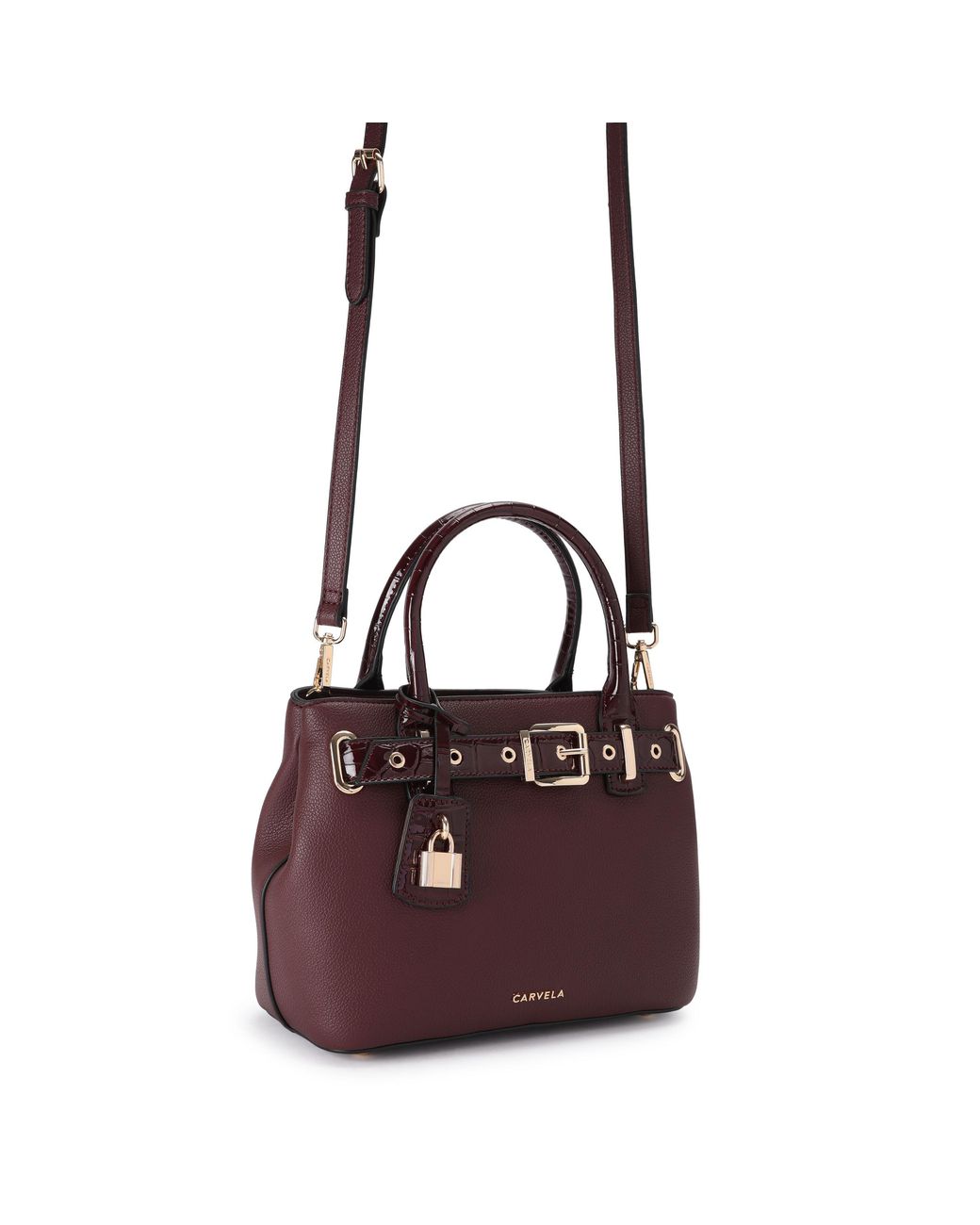 Carvela Kurt Geiger Purple Maria Mini Belt Bag