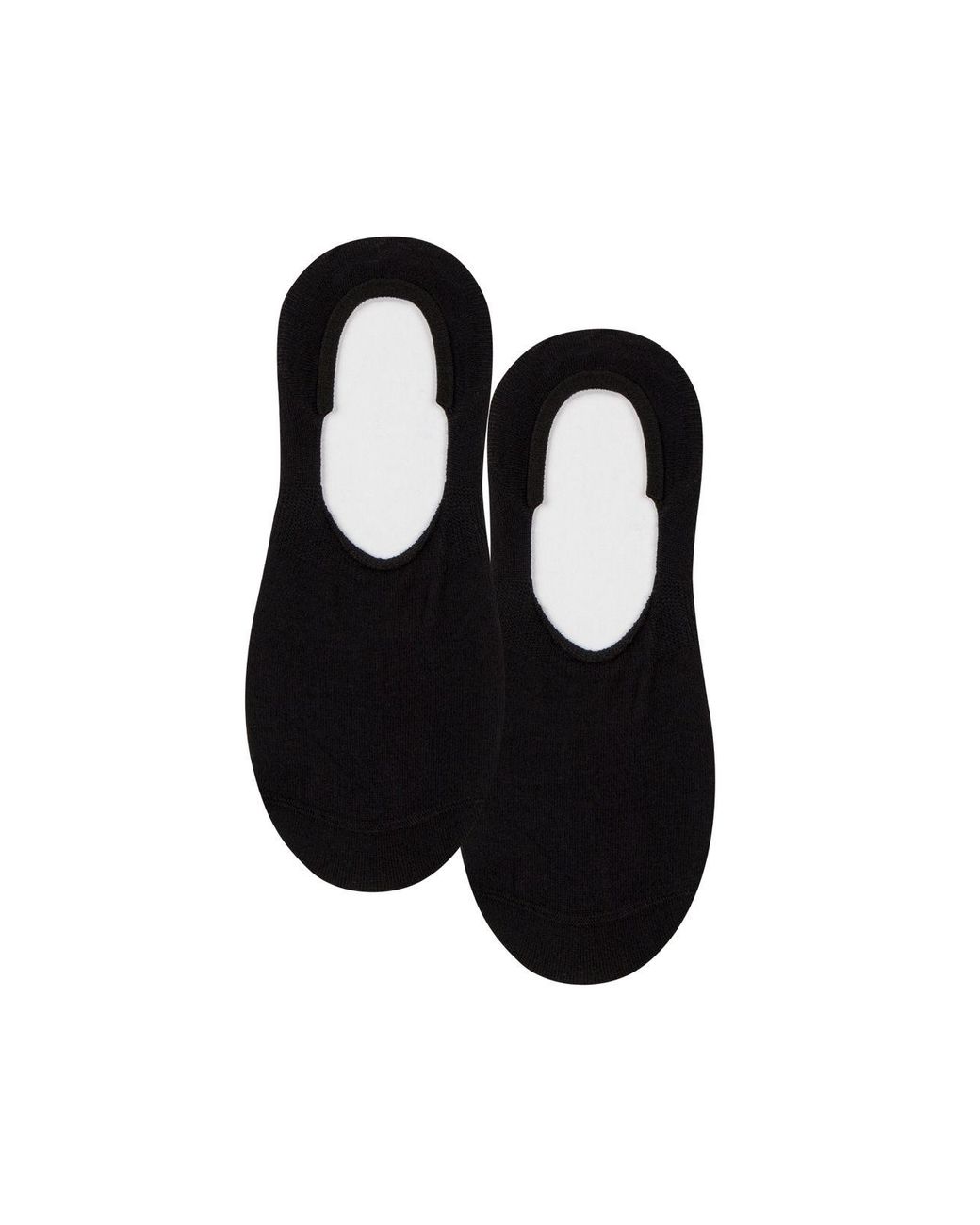 Penti Black 2-Pack Cotton Crew Socks