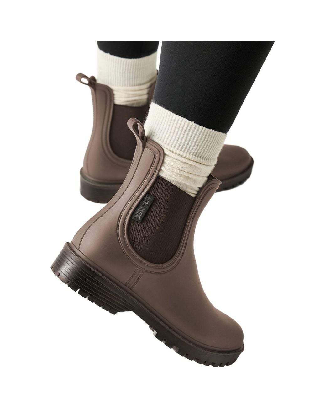 Regatta Brown Lady Harriett Ii Low Rise Ankle Wellington Boots Wellies