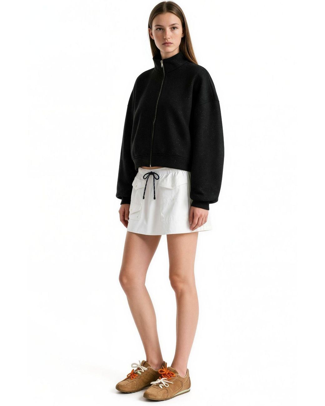 Busem Black Modal Blend Cardigan