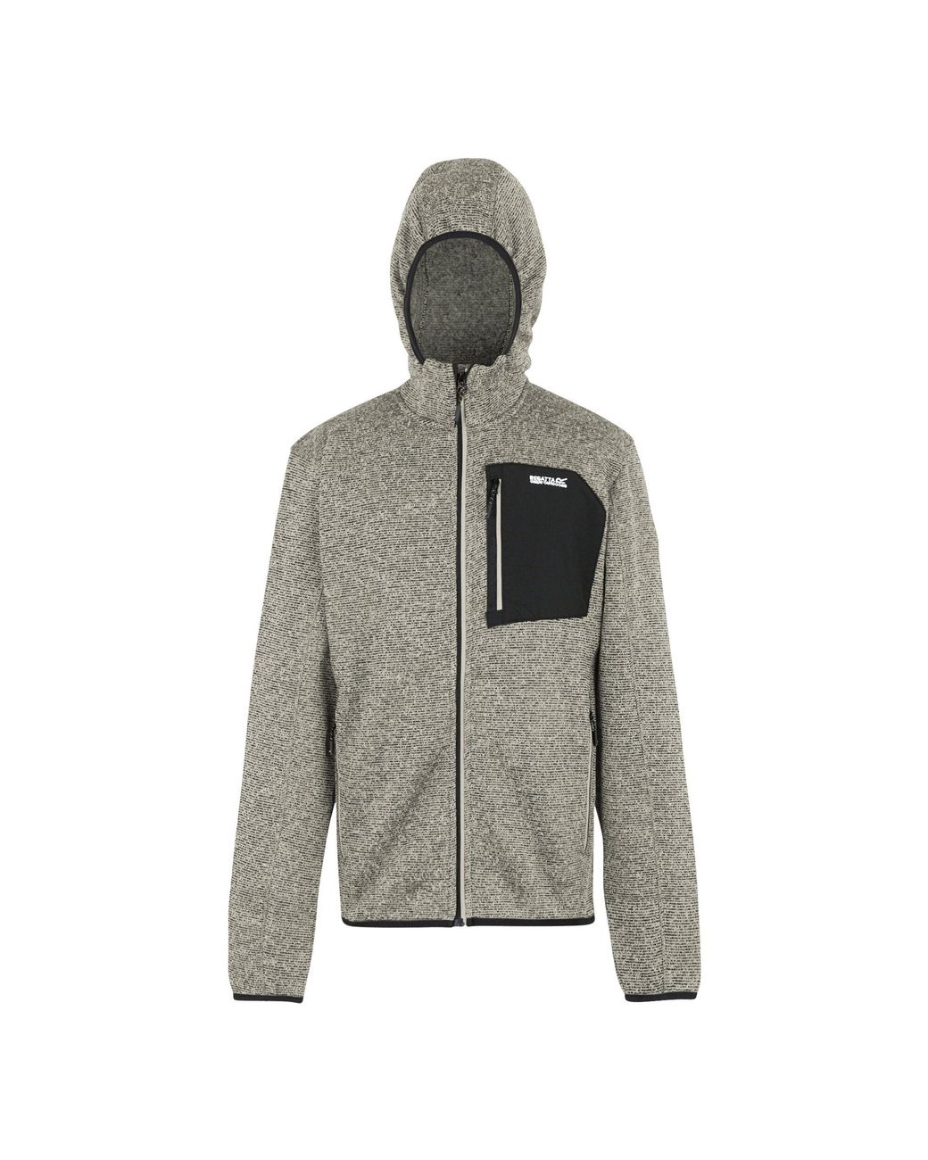 Regatta Gray Newhill Marl Full Zip Fleece Jacket (Abbeystone) for men