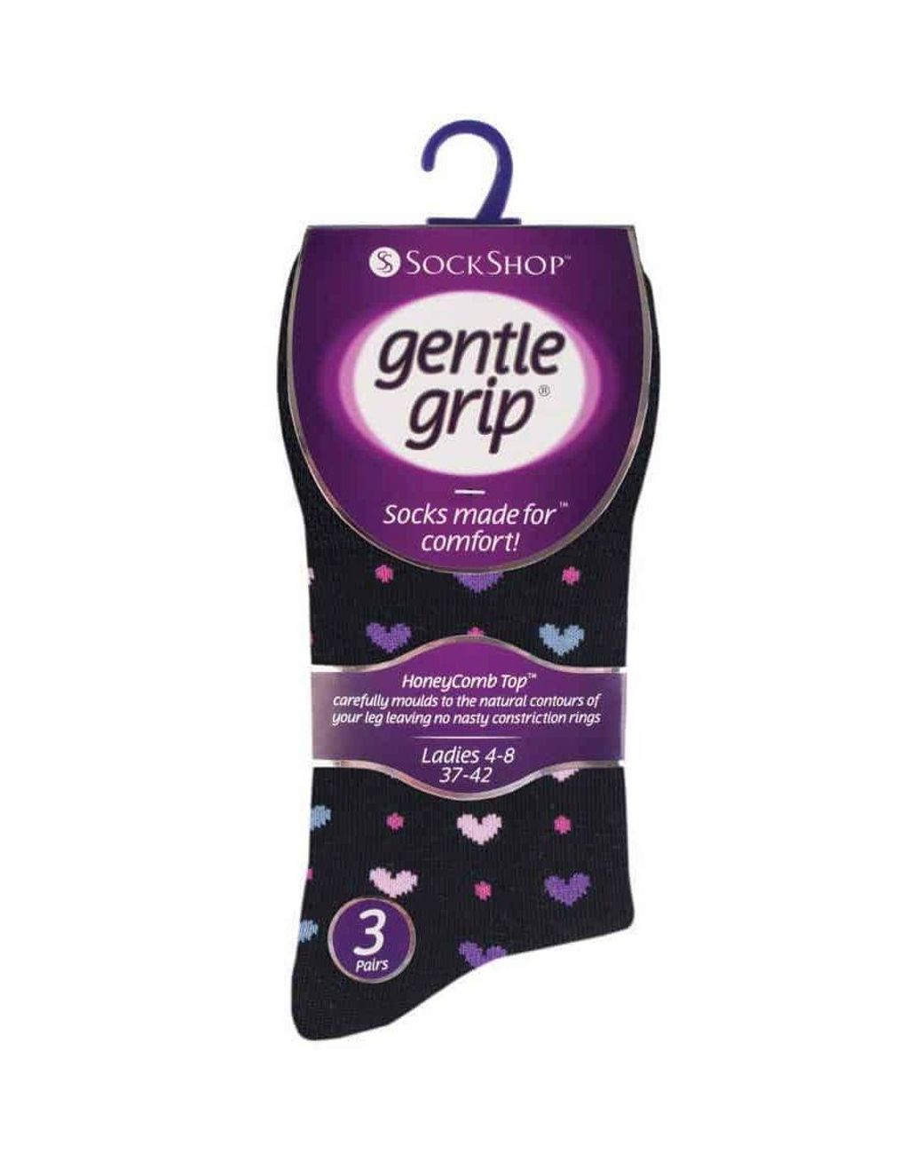 Gentle Grip Purple Gentle Grip Womens