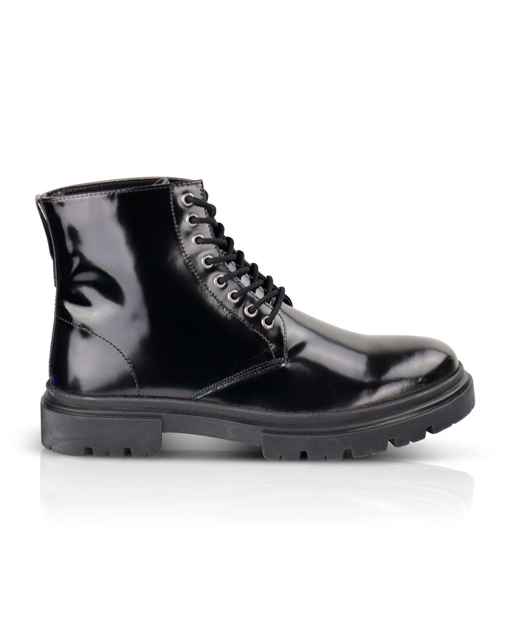 Silver Street London Black Greenwich Boots for men