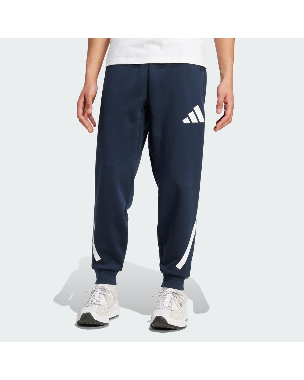 Adidas Blue Z.N.E. Pants for men