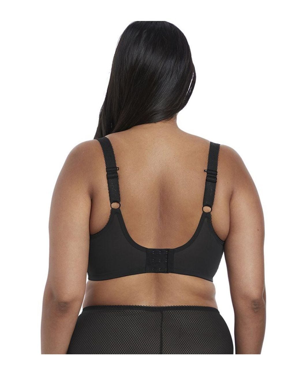 Elomi Black Charley Stretch Plunge Bra