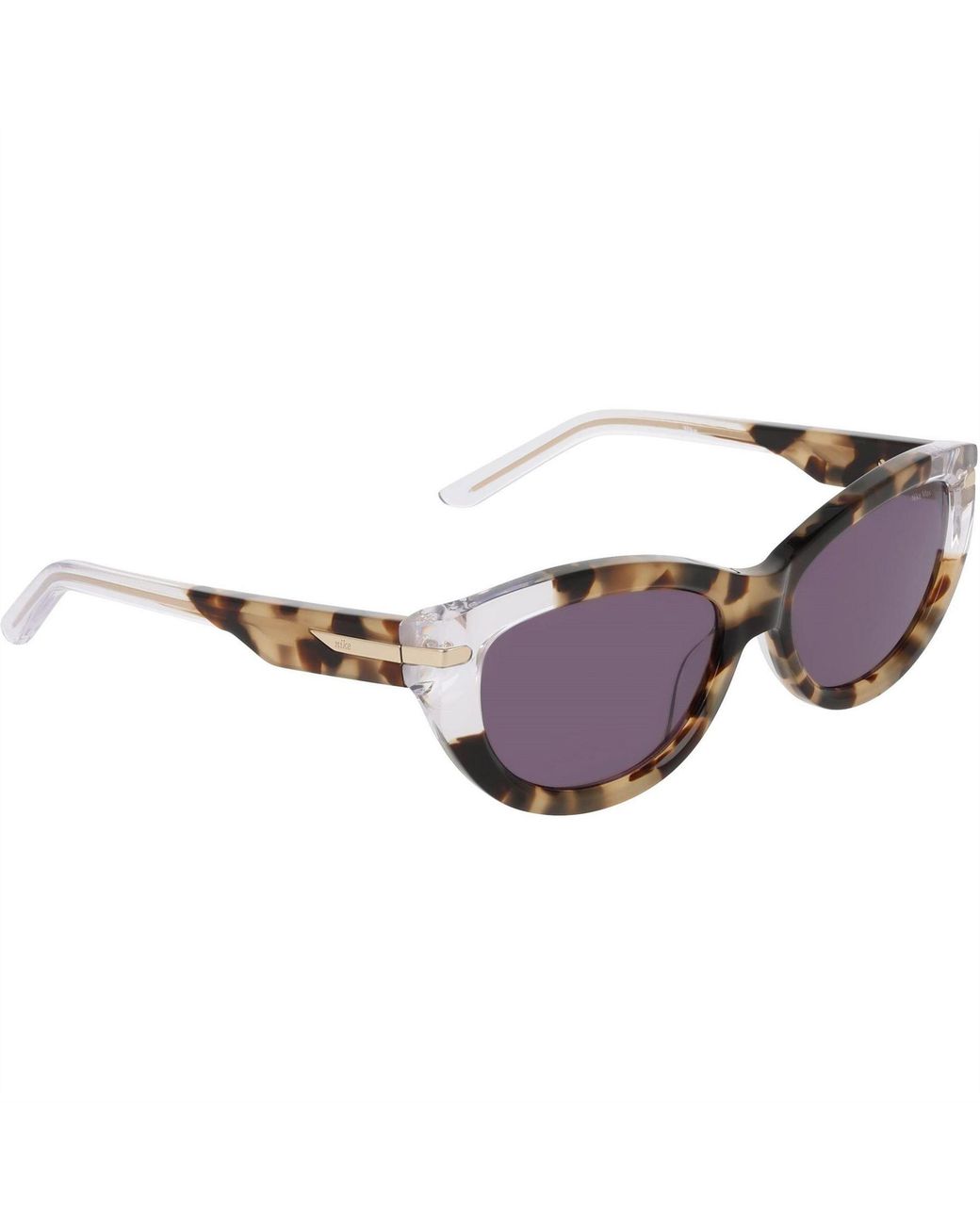 Nike Brown Accessories Fawn Cat Eye Sunglasses for men