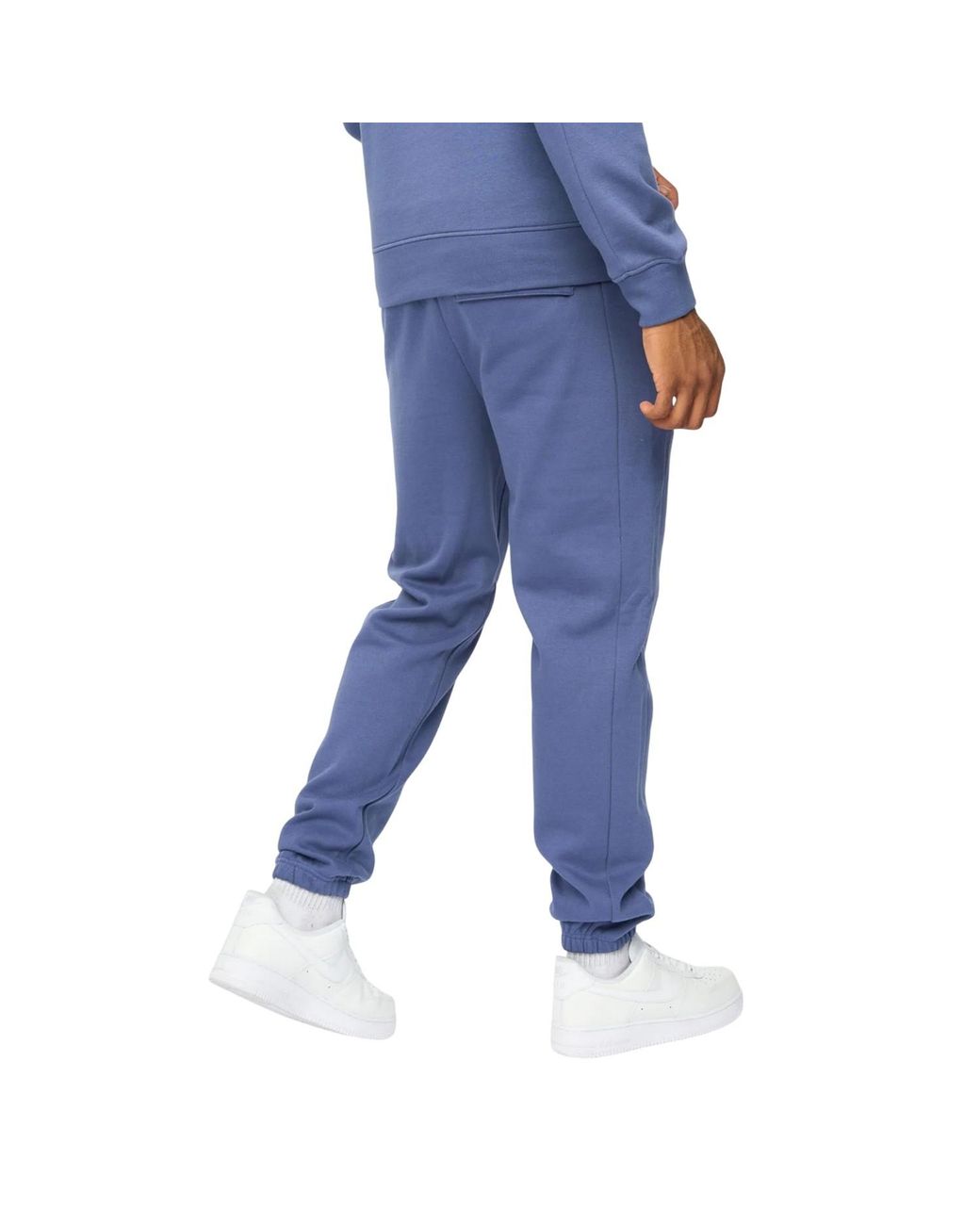 Duck and Cover Blue Applewold Jogging Bottoms (Denim) for men