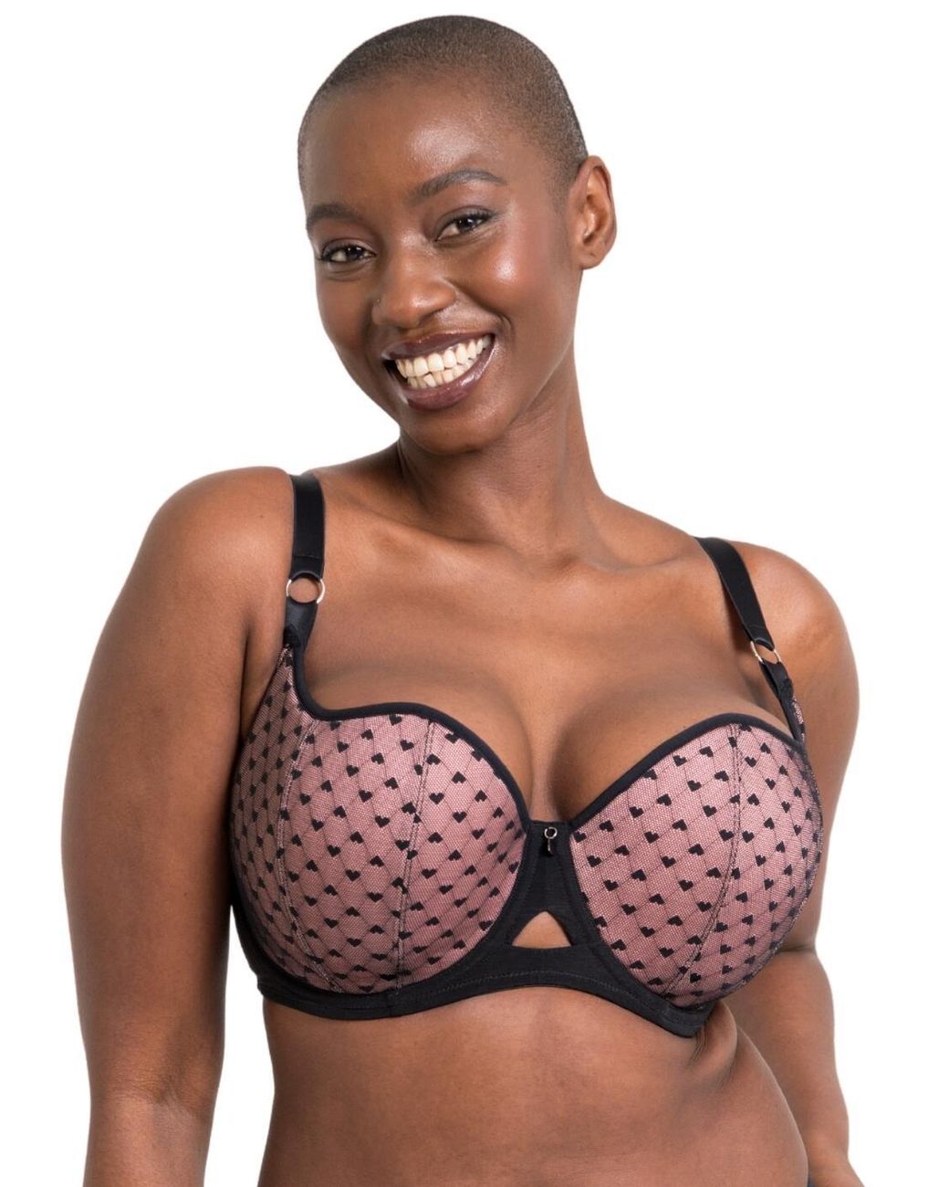 Curvy Kate Brown Ck092106 Boost Heartbreaker Padded Balcony Bra