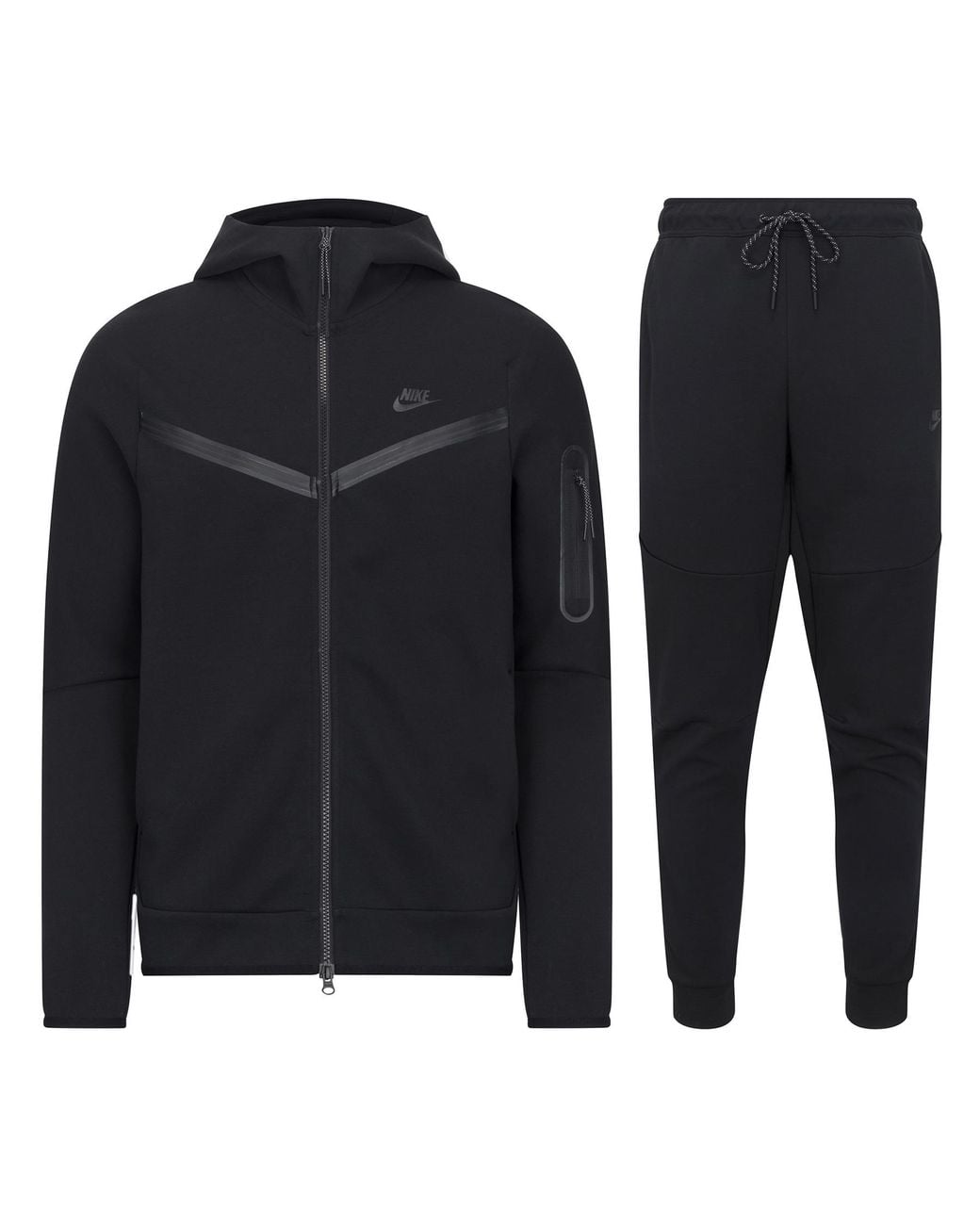 nike fleece tracksuit set mens