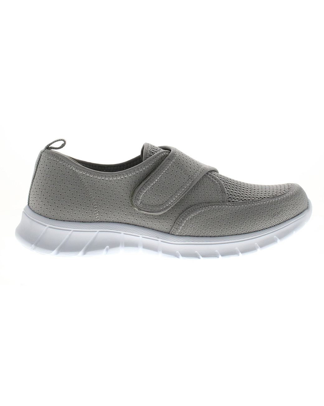 Comfisole Gray Trainers Punchy Touch Fastening Textile