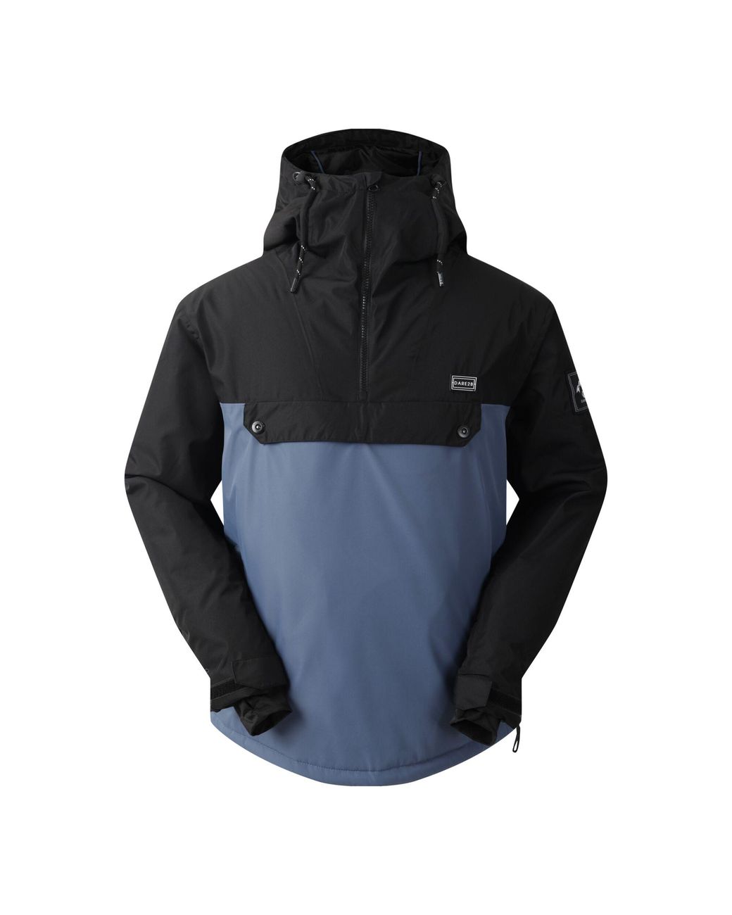 Dare 2b Black Freeride Ii Colour Block Overhead Ski Jacket for men
