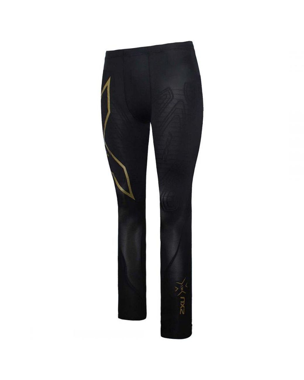 2xu Black Light Speed Compression Tights Nylon for men