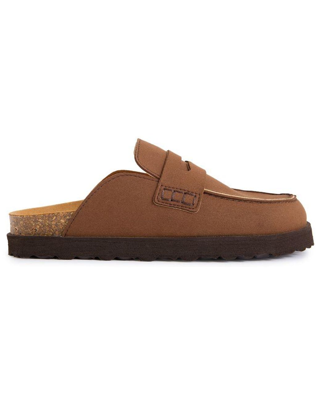 V.Gan Brown Vegan Root Comfort Footbed Shoes