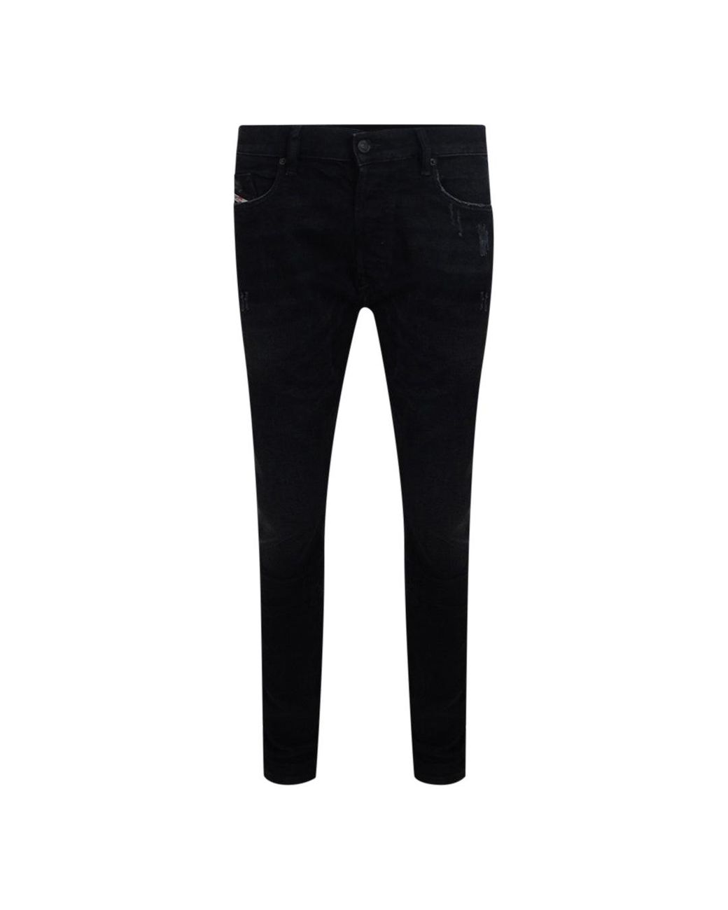 DIESEL Black Tepphar-X Denim Jeans Cotton for men