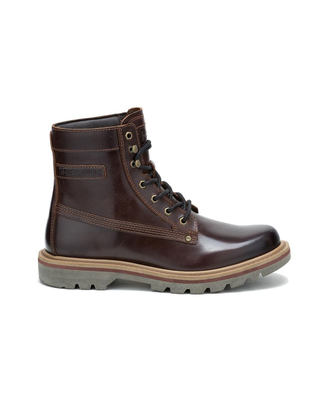 Caterpillar Black Colorado Grader Waterproof Leather Boots