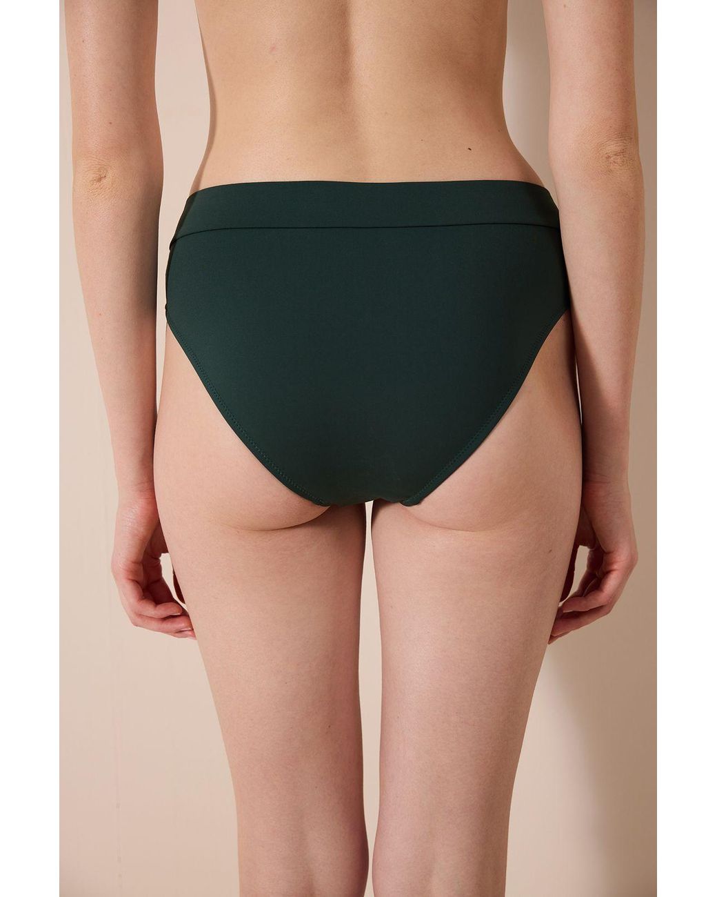 Penti Black Mid-Waist Wrap Hipster Bikini Bottoms