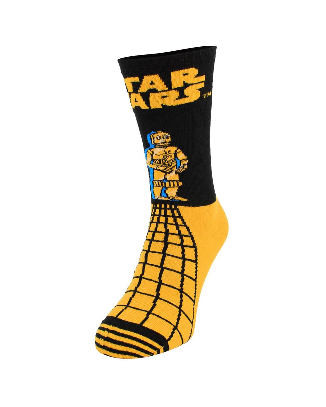 Happy Socks Yellow 1-Pack Star Wars C-3Po Cotton for men