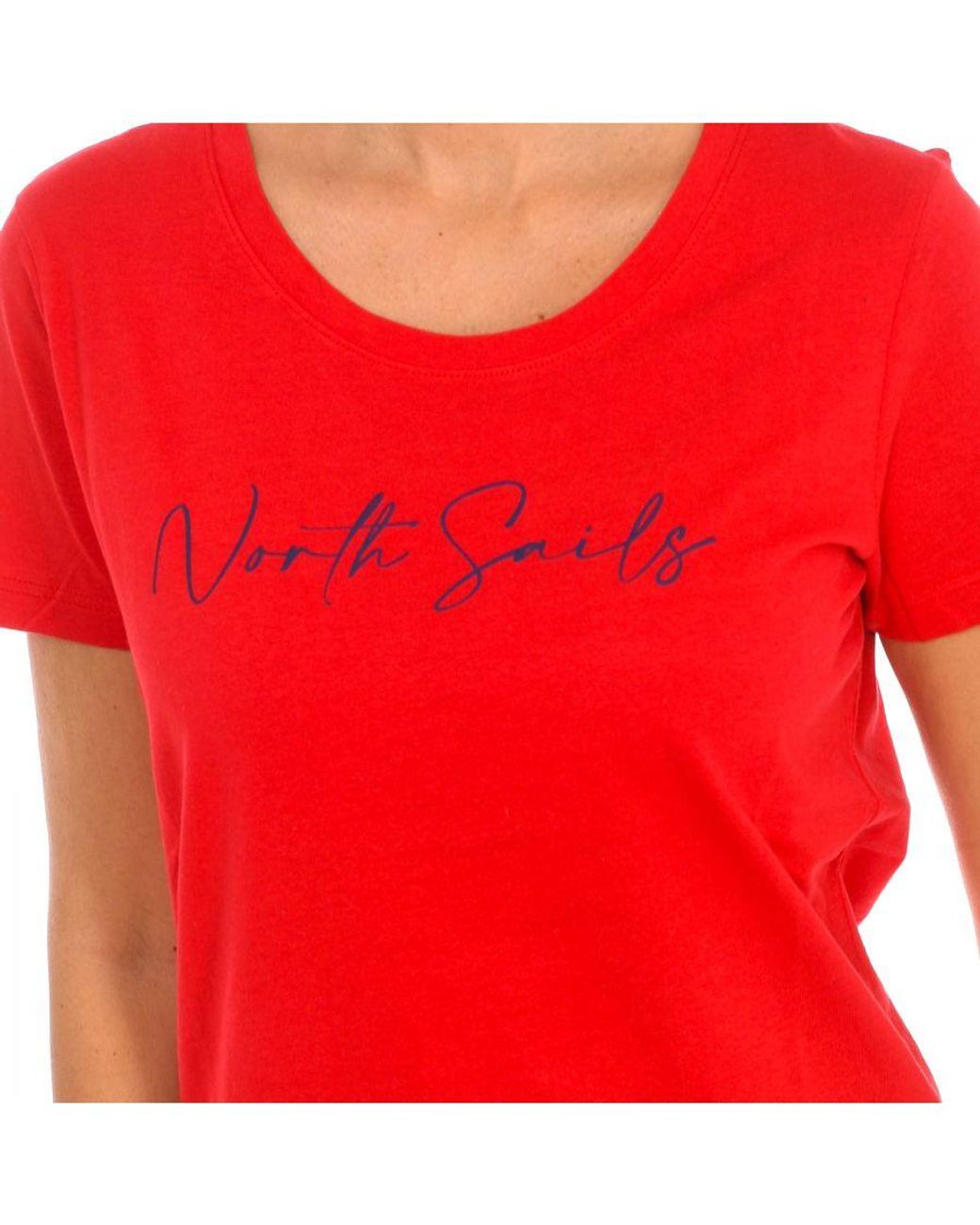 North Sails Red Short Sleeve T-Shirt 9024330