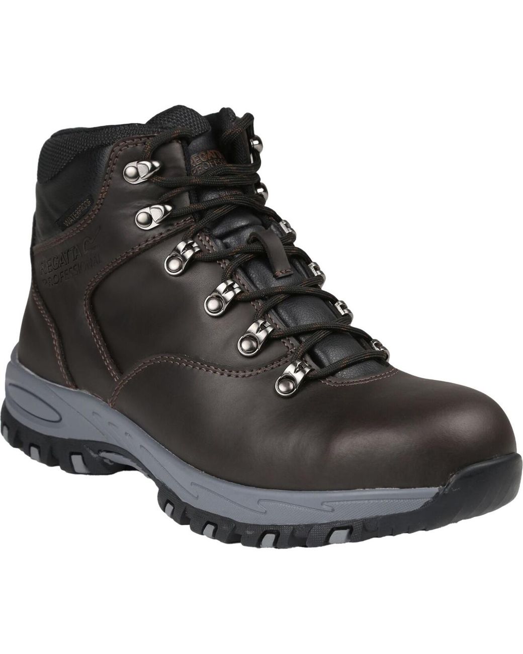 Regatta Black Gritstone Safety Hiker Boots for men