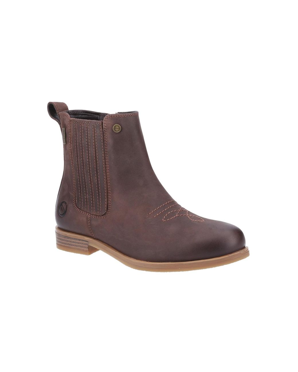 Cotswold Brown Didbrook Ankle Boots